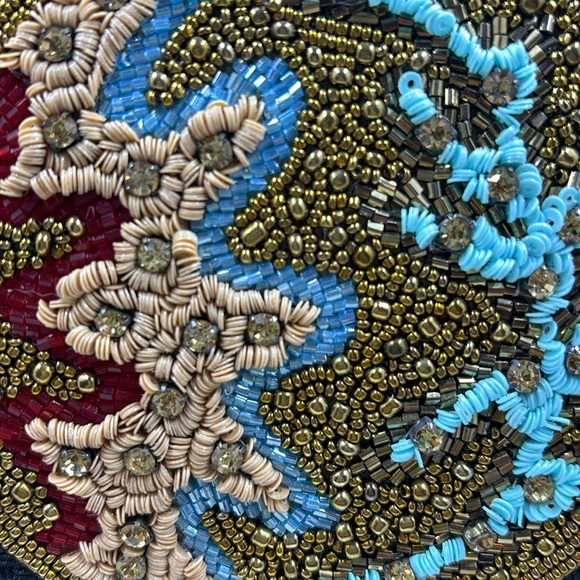 NWOT Stunning never been used beaded handbag - Picture 5 of 7